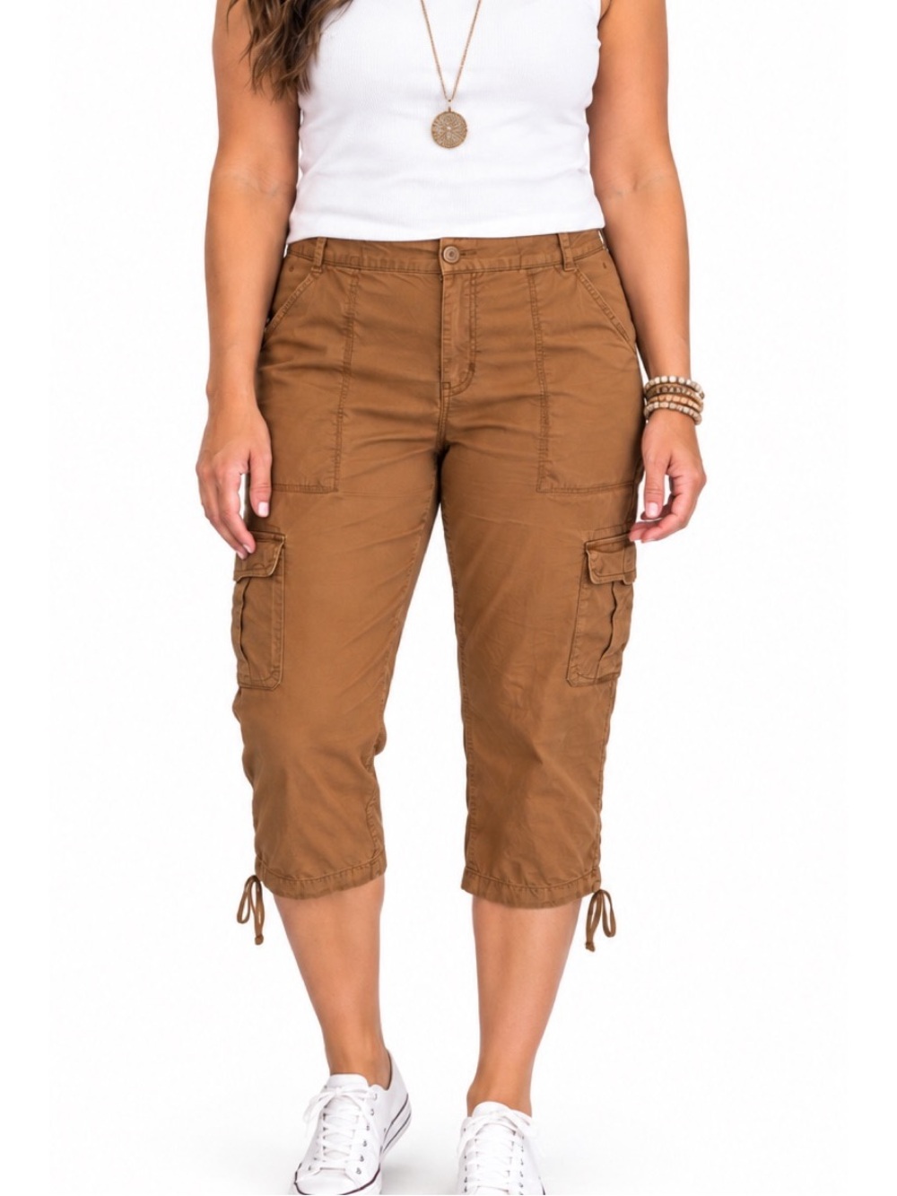 SOCIAL STANDARD WOMEN'S SCOUT POPLIN CARGO PANT